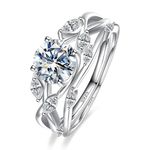 Kobelli Moissanite Wedding Ring Sets