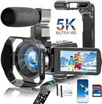 Camcorder 5K Video Camera Ultra 64M