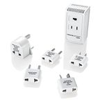 Travel Smart by Conair Converter and Worldwide Adapter Set; US Europe UK Italy Spain China