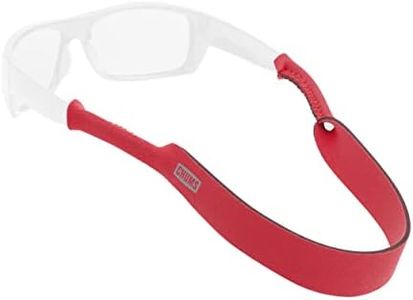 Chums Fixateur de Lunettes Classique en néoprène Rouge