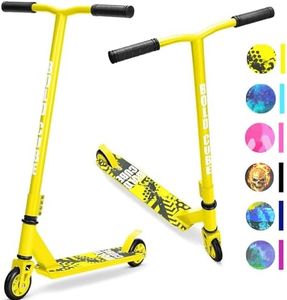 BOLDCUBE Stunt Scooter for Kids Ages 6-12 8-12 Years | Freestyle Pro 360° | Aluminium Deck | ABEC 7 | Micro Crystalized Deck