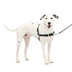 PetSafe Easy Walk Harness, No Pull Harness for Dogs, Adjustable Harness with Included Matching Lead, BLACK MEDIUM LARGE