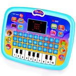 Toys for 1 2 3 Year Old Boys, Educational Toys Age 2 Year Old Boy Girls Toys Age 1 2 3 Kids' Electric Learning Toys Interactive Toy Kids Tablet for 1-2-3-4 Year Olds Girls Boys Toddlers Toys Gifts