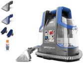 Vax SpotWash Duo Spot Cleaner, Upholstery, Sofa, Stairs, Rug, Stain Cleaning Small Handheld Shampooer Machine, Solution and Tool for Home, Car, Pets with Self-Clean, 380W, 3.89kg, Grey/Blue, CDCW-CSXA