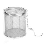 Spice Seasoning Strainer Stainless Steel Tea Ball Strainer Soup Seasonings Seperation Basket Spice Filter(3#)