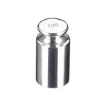 uxcell Gram Calibration Weight 100g F1 Precision Stainless Steel for Digital Balance Scales