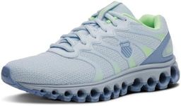 K-Swiss Women's Tubes 200 Training Shoe, Ice Water/Forever Blue/Paradise Green, 6.5 M
