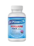 SUPERMUCIL Psyllium (Sat Isabgol) Capsules: 120 Capsules (500 mg each)