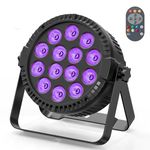 84W led par Stage Light 14 * 6W RGBW DMX Disco Lights for Party with Wireless Remote Adjustable Speed via Auto/Sound-Activated/Master-Slave Strobe Light for DJ Bar KTV Club Band Birthday