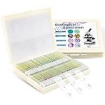 100 Prepared Microscope Slides with