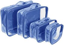 Clear Travel Packing Cubes Set of 4