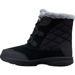 Columbia Women's Ice Maiden Shorty, Black/Columbia Grey, 8.5