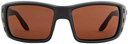 Costa Del Mar Men's Permit Sunglasses, Matte Gray Copper, One Size