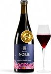 Norïe Lots of Purple – Award-Winning Non-Alcoholic Sparkling Blend with Syrah Grapes, Chamomile & Chrysanthemum – Floral & Elegant Non-Alcoholic Drink - Vegan, Gluten-Free, 750ml