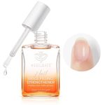 Modelones 15ml 8-in-1 Nail Strengthener & Ridge Filling Nail Repair Kit Nail Growth Treatment for Thin and Damaged Nails, Clear