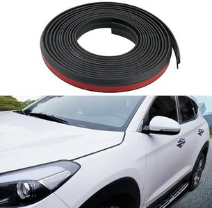 Car Hood Sealing Strip Automotive Weather Stripping Rubber Seal Strip Soundproofing Weatherstrip for Engine Covers Seals Trim Sealant 13.1Ft