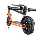 ApexSurge Electric Scooter for Adults, 10" Solid Tires, 350W Powerful Motor and Max 35KM Long Range, Top Speed 25KM/h, Dual Brake Stystem E Scooter, Lightweight and Foldable,APP Control,Max Load 120KG