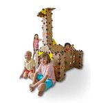 Make-A-Fort Creator Pack - Build Big Forts for Kids with Explorer and Creator Kits - Construct Your Own Great White Shark and Jet Plane Forts - USA Made