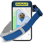 PetSafe Guardian GPS + Tracking Dog Fence Collar Pet Safe GPS Dog Collar Fence System, with App Waterproof Rechargeable Collar, Tracking for Dogs (Blue)