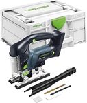 Festool PSBC 420 EB-Basic CARVEX Cordless Pendulum Jigsaw with Jigsaw Blade Set, Shatter Protection, in Systainer