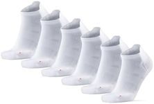 DANISH ENDURANCE 3 Pack Low-Cut Ankle Sports Socks, Anti-Blister, Trainer Socks for Men & Women