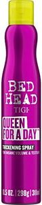 TIGI Bed Head Texture Spray, Queen For A Day Volume, 10.5 oz, Hair Thickening for Fine Hair, Alcohol Free, Berry Scent