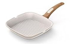 Ekau Essential Grill Pan 24cm - Ivory