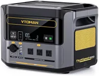 VTOMAN FlashSpeed 1500 Portable Power Station 1500W (3000W Peak), Recharge 0-100% within 1H, LiFePO4 (LFP) Battery Powered Generator with 3x 1500W AC Outlets, 6x USB Ports, for Home Backup & Camping