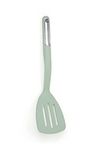 KitchenAid - Slotted Turner, Heat Resistant Silicone Spatula, Safe for Nonstick Cookware (Pistachio)