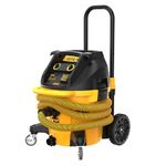 DEWALT Wet/Dry Vacuum HEPA Dust Extractor 10 Gallon with Automatic Filter Cleaning, Portable Shop Vacuum Variable Suction (DWV015)