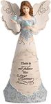 Pavilion Gift Company 7.5 Inch Collectible Elements Angel There is No Place Like Home, Beige