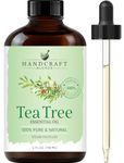 Handcraft Blends Tea Tree Essential Oil - Huge 118 ml - 100% Pure and Natural - Premium Grade with Glass Dropper