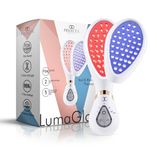 LumaGlow Red & Blue LED Light Therapy by Project E Beauty | Anti-Aging & Anti-Acne | Fine Lines & Wrinkle Scars | Calms Inflammation & Sensitive Skin | Handheld Device | Spa & Home Use