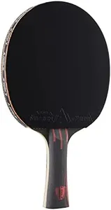 JOOLA Infinity Overdrive - Professional Performance Ping Pong Paddle with Carbon Kevlar Technology - Black Rubber on Both Sides - Competition Table Tennis Racket for Advanced Training - Extreme Speed