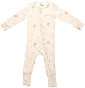 Little Worldz Birthday Toddler Pajamas Viscose from Bamboo Horoscope Baby Pajamas Zodiac Sign Romper Convertible Sleepers 2- way Zipper Leo Lion 12-18mo