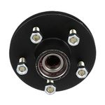 SEACHOICE Seachoice 53201 Painted 1-3/8" x 1-1/16" Tapered Boat Trailer Wheel Hub Kit - Black Painted Finish, One Size