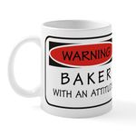 CafePress Attitude Baker Mug 11 oz (325 ml) Ceramic Coffee Mug