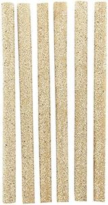 PENN-PLAX Sanded Bird Perch Covers – Made from Crushed Seashells – Great for Parakeets, Lovebirds, Parrotlets, Finches, Canaries, and More – Small – 6-Pack