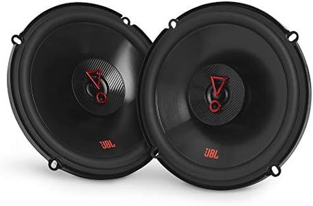 JBL Stage 3627F - 6.5” Two-way car audio speaker, No Grill, Black