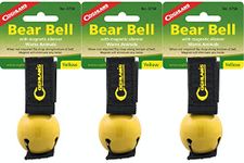 Coghlan's Bear Bell with Magnetic Silencer - Yellow (3-Pack)