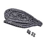 #40 Roller Chain 10 Feet with 2 Connecting Links for Go Kart and Mini Bike