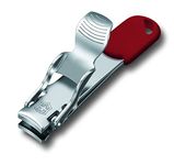 Victorinox, NAIL CLIPPER in RED colour. Nail cutter.