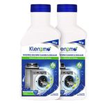 Klenzmo Washing Machine Cleaner Liquid | Descaler for Front & Top Load Machine | Drum Cleaner/Tub Cleaner 400ml (Pack Of 2)