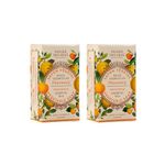 Panier des Sens - Provence Bar Soap - Moisturizing Gentle Scented Soap Bar - Natural Soap with Sweet Almond - 97% Natural Ingredients Made in France - Vegan Friendly - Body & Hand Soap Bars