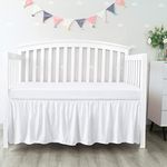 Crib Bed Skirt 28” x 52” with 14” D