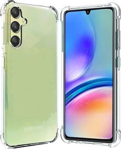 Coque Samsung Galaxy A05/A05S, Folmeckat Transparent Renforcé Coins TPU Souple Absorption des Chocs Couverture de Téléphone Portable Samsung Galaxy A05/A05S 6.7" Transparent