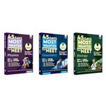 PW 45 Days NEET Most Wanted Biology, Physics, Chemistry, Combo Set of 3 for NEET UG 2024 Chapter wise Revision Based on 80-20 rule with Sample Papers and Handpicked Past Year Questions