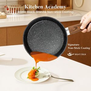Kitchen Academy 17-Piece Cookware Set – Non-Stick Pots and Pans