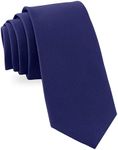 LUTHER PIKE SEATTLE Handmade Ties For Men: Woven Tie Mens Ties: Standard & Thin Mens ties, Solid Color & Dots Neckties