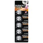 Duracell Specialty 1632 Lithium Coin Battery 3V, Pack of 5 Designed for use in keyfobs, Scales, wearables and Medical Devices